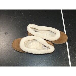 UGG Zora Ballet Flat Slides Slippers Slip On Shoes Women's 6 Chestnut | 1178111